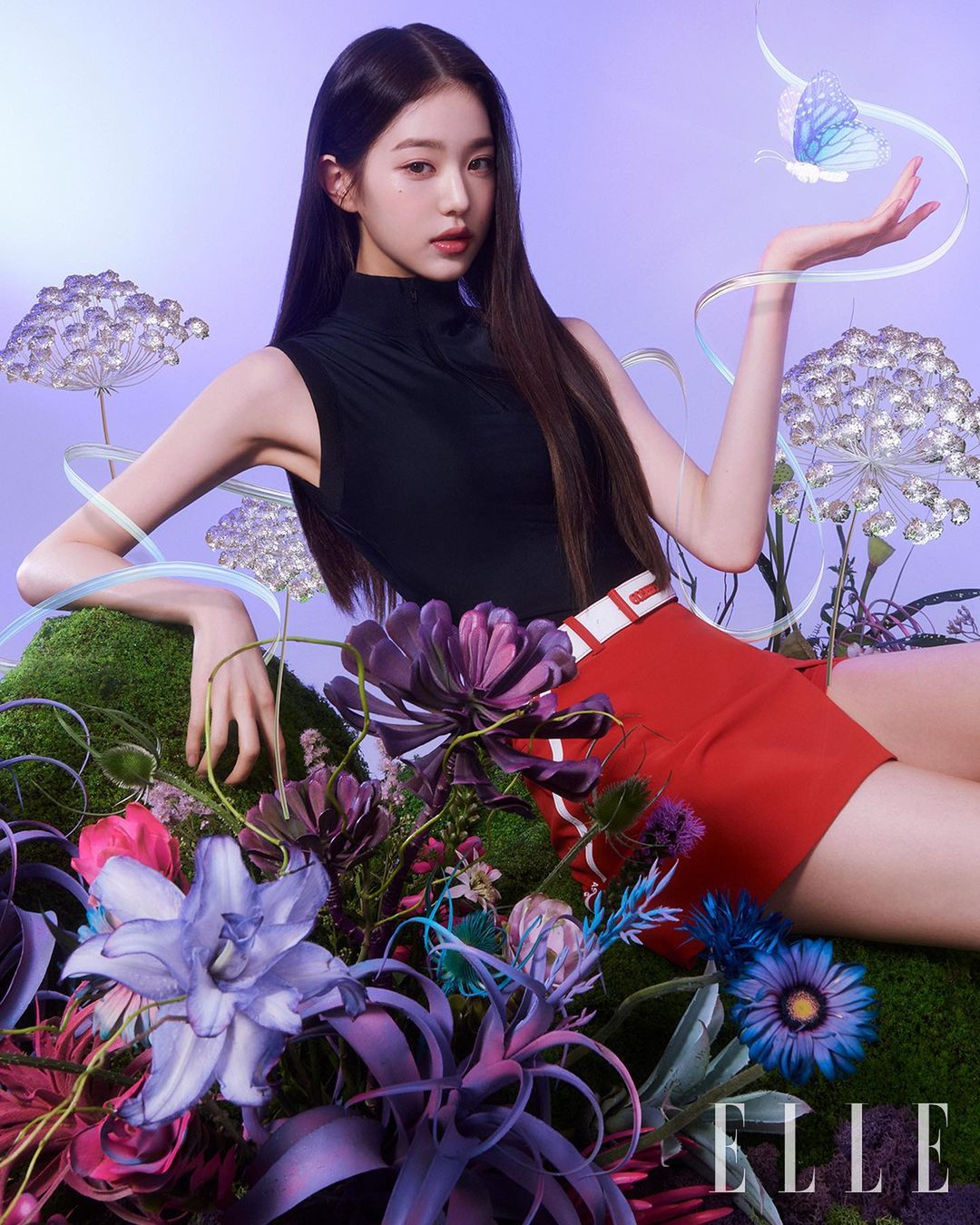 Wonyoung, fairy visual in fairy tale... dreamy atmosphere