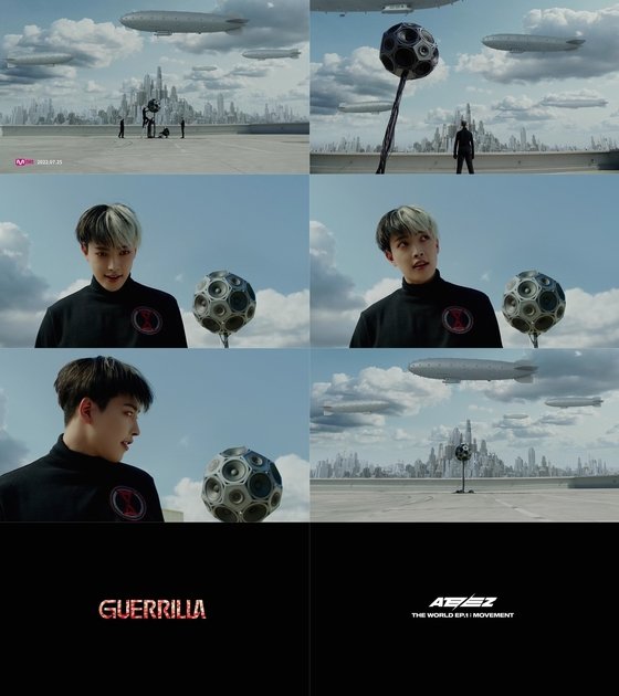 ATEEZ, 'Guerrilla' MV teaser released... eerie twist