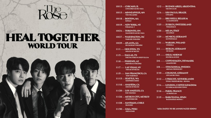 The Rose 'Heal Together' World Tour