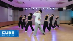 PENTAGON KINO, new song 'POSE' choreography practice video topic... perfect dance line