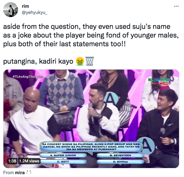 Filipino Show Slammed for Insensitive Remark About Super Junior Eunhyuk's Father