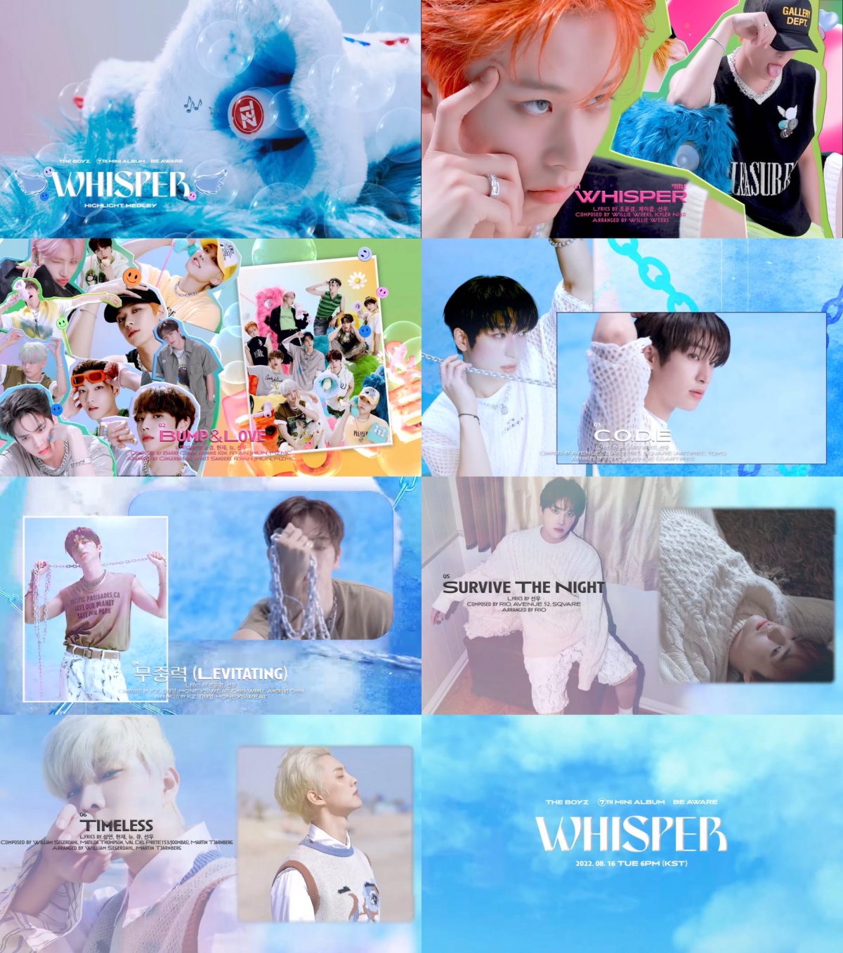 The Boyz, cool, sexy, fantasy visual… 'WHISPER' MV teaser released