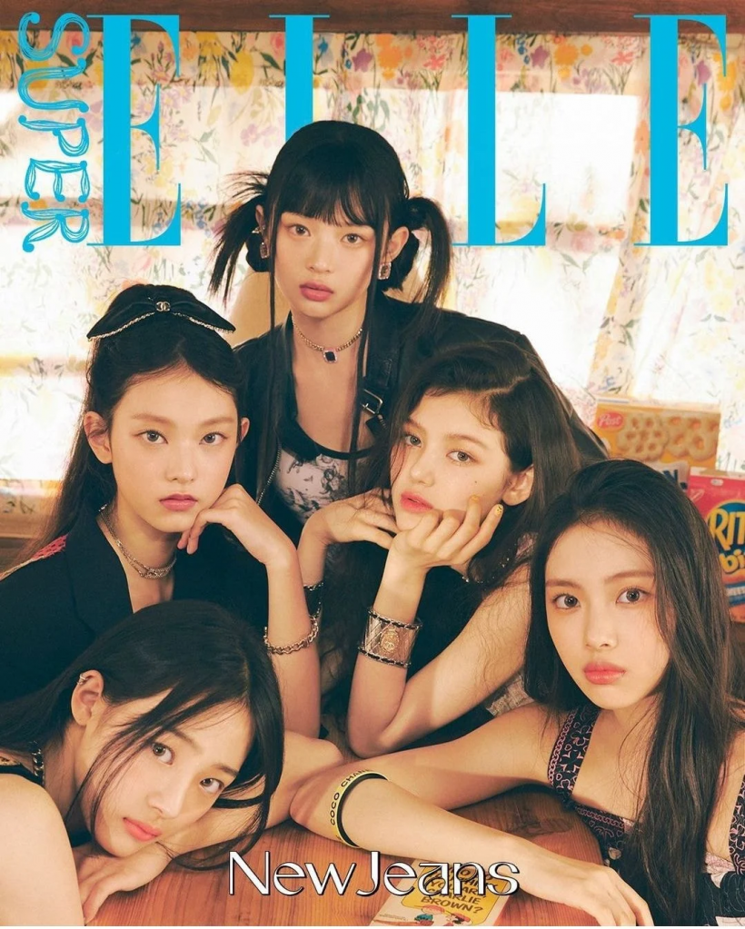 NewJeans On The Cover Of 'SUPER ELLE'