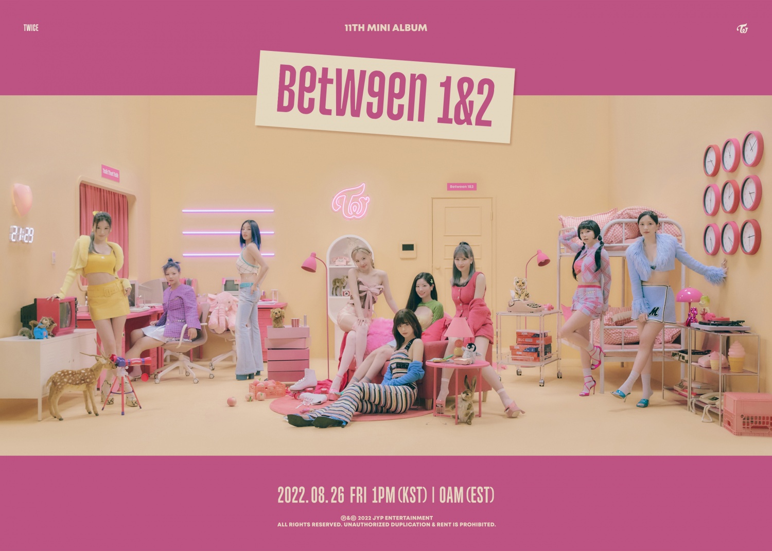 TWICE, dazzling visuals... Retro concept photo released