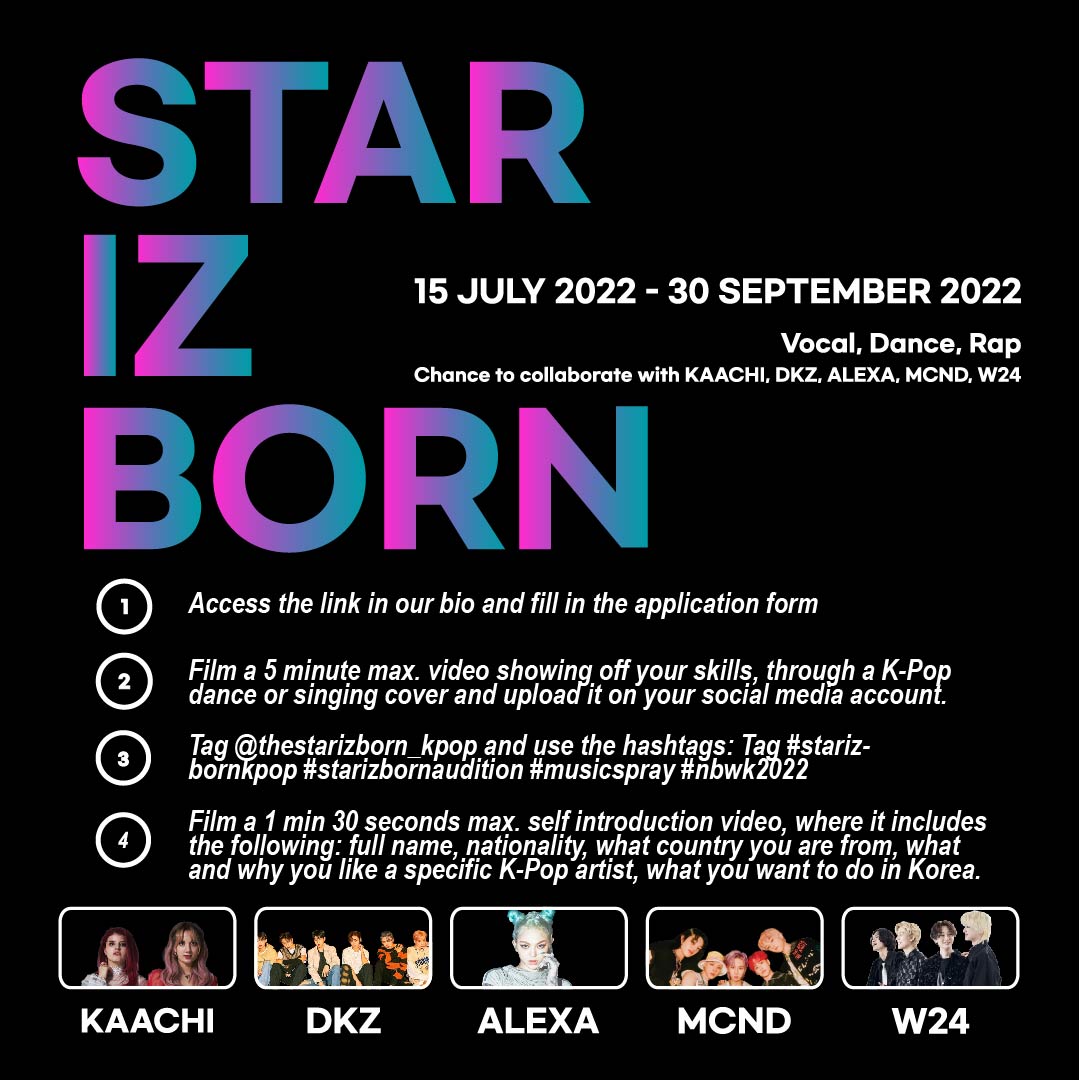 ’22 New Beginnings with K-Pop: Star iz Born – Get the full Hallyu Star experience