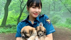 Joy, two puppies and cute appeal