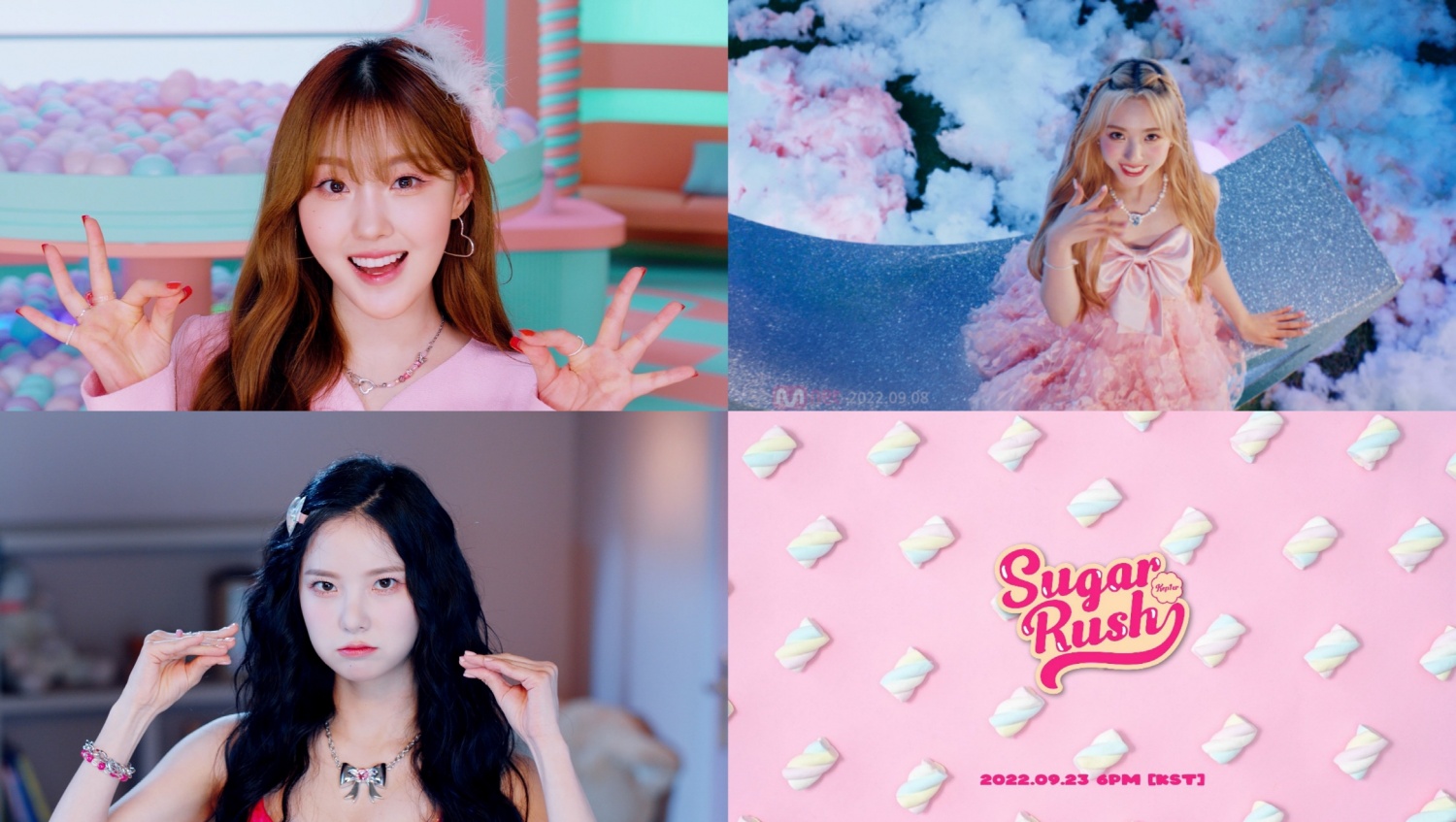 Kep1er releases the second trailer of the new Universe song “Sugar Rush” M / V!