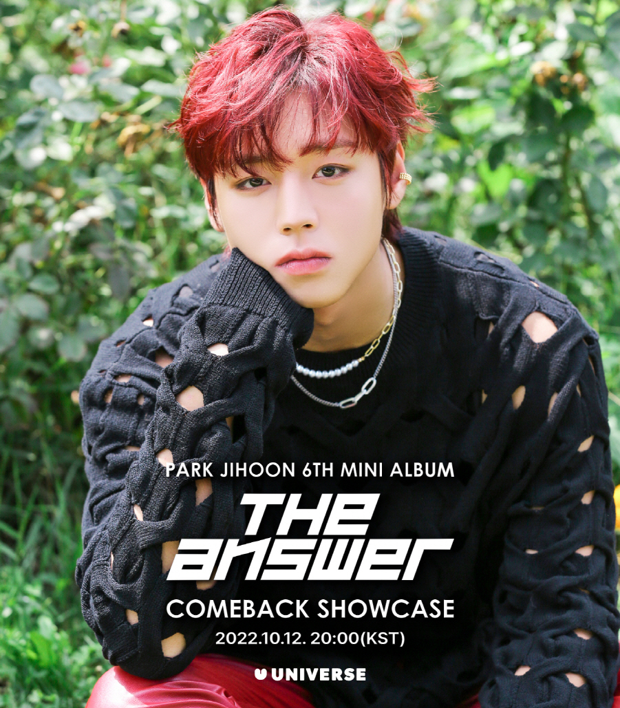 UNIVERSE X PARK JI HOON will host a return show for “THE ANSWER” on February 12!