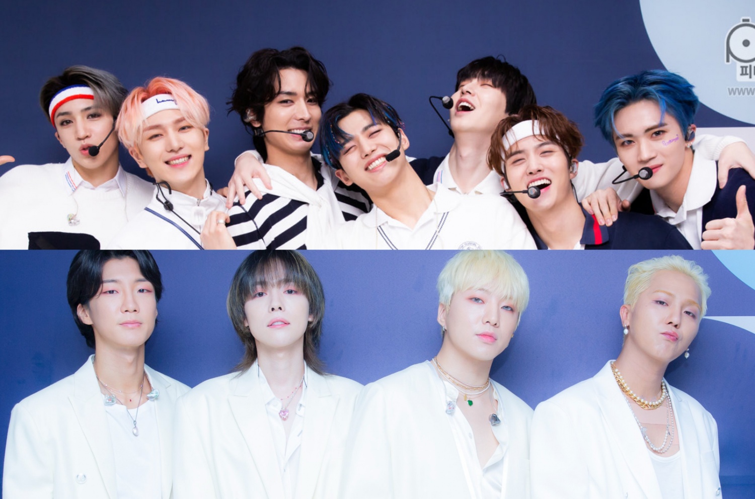 Top 10 K-pop boy groups based on their average height: PENTAGON, WINNER, More