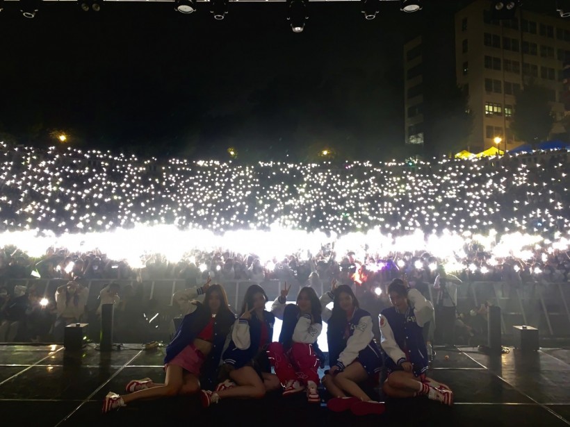 ITZY Performing at University Festival
