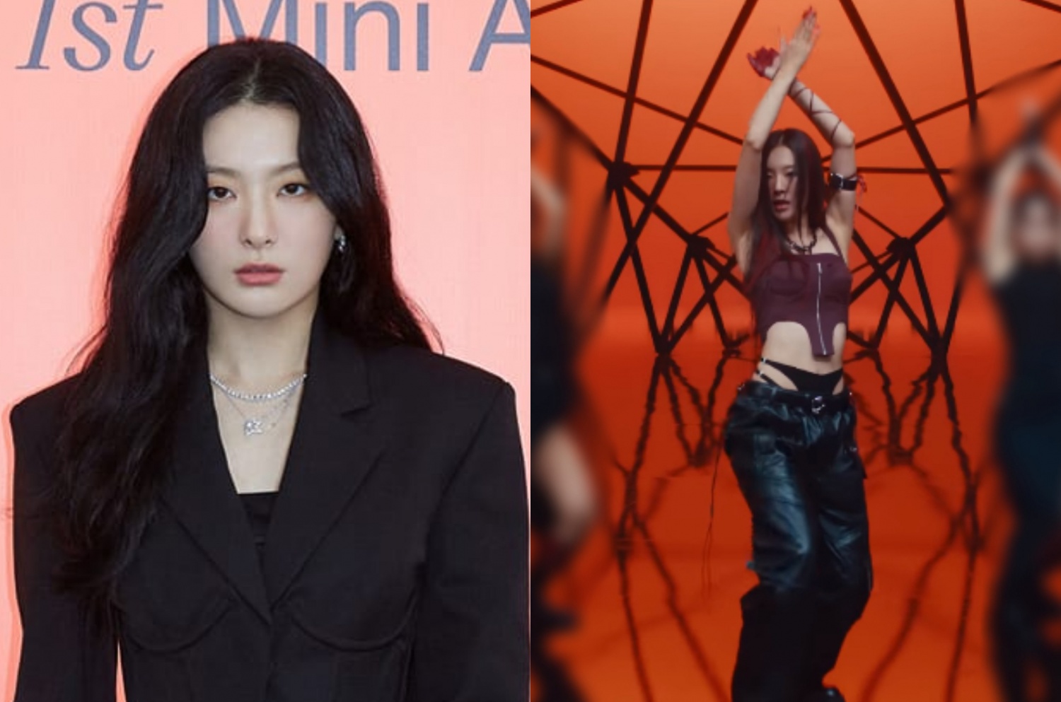 Red Velvet Seulgi Fashion: Here are excerpts from one of her MV “28 Reasons” outfits
