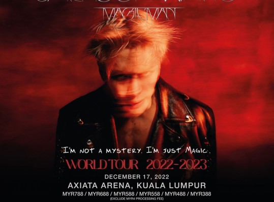 JACKSON WANG MAGIC MAN WORLD TOUR 2022 KUALA LUMPUR, MALAYSIA