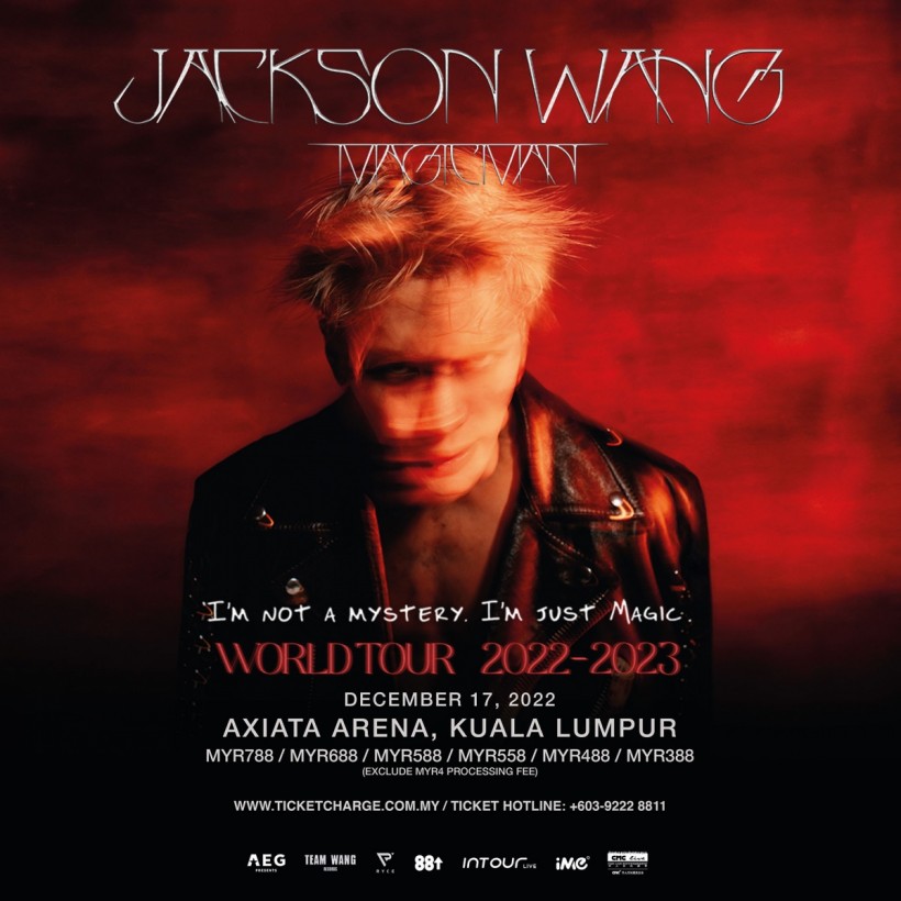 JACKSON WANG MAGIC MAN WORLD TOUR 2022 KUALA LUMPUR, MALAYSIA