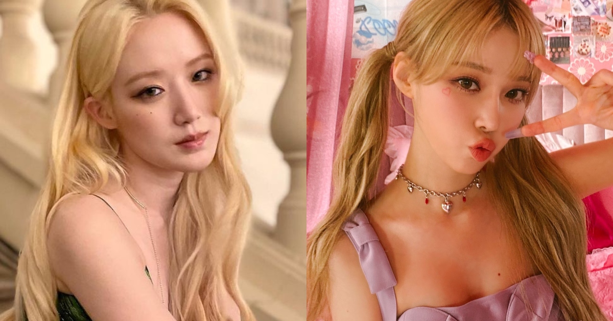 5 4th generation idols that look like blonde Barbie