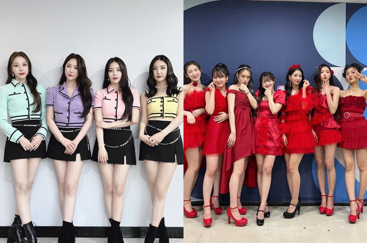 8 girl K-Pop groups that took over 2 years to win in one of the Korean music programs “Big 3”