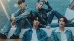 Highlight reveals new album concept photo... Perfect digestion of blue and green fashion