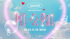 woo!ah! releases a new song after 5 months... 'Pit-a-Pat' comeback on the 16th