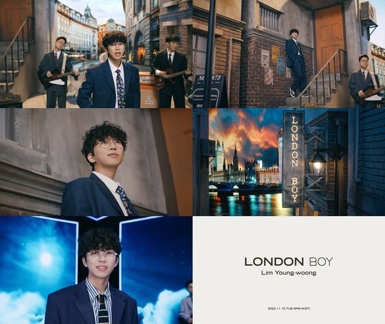 Lim Young-woong releases MV teaser for 'LONDON BOY'... lovely dandy charm