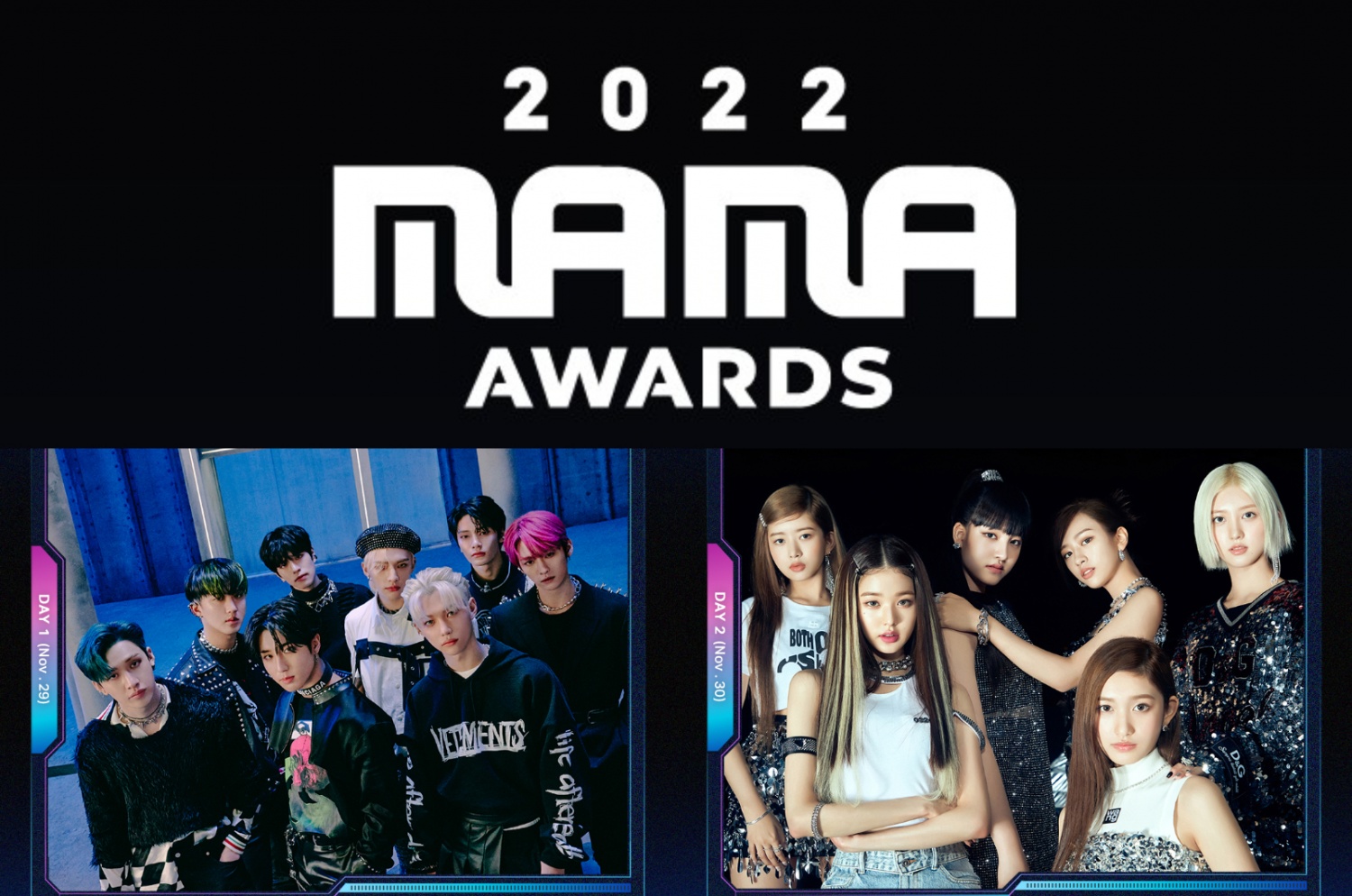 MAMA 2022 Awards Lineup: Final Day 1 and Day 2 Artist List Revealed