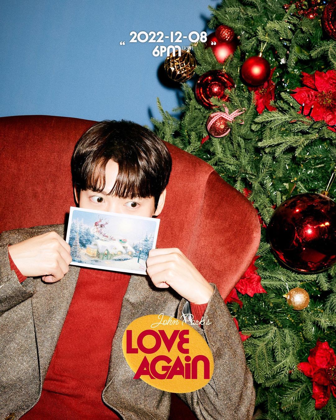 John Park releases new single 'Love Again' on the 8th... Christmas carols
