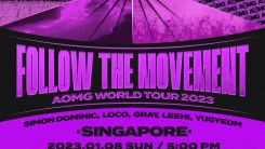 AOMG ‘Follow The Movement’ Tour Is Coming Back To Singapore On January 8 2023 with Simon Dominic, Loco, GRAY, Lee Hi, and Yugyeom 