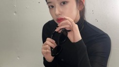 An Yu-jin wears sunglasses and explodes cuteness~