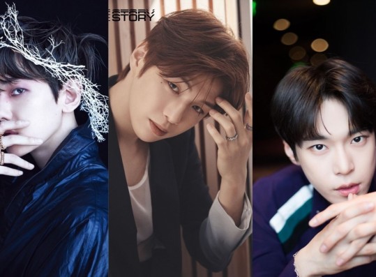 EXO Baekhyun, Kang Daniel, NCT Doyoung