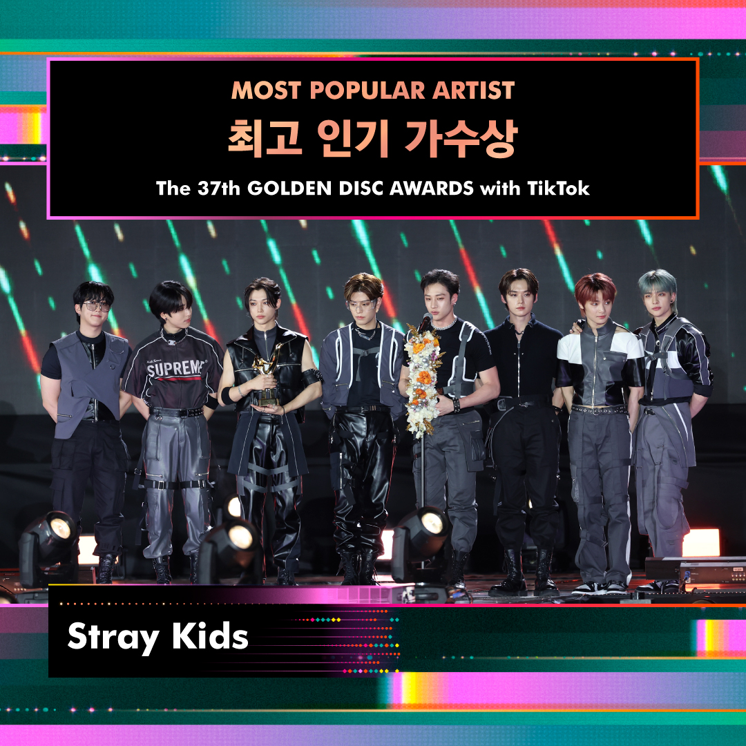 Stray Kids·(G)I-DLE won the Most Popular Singer Award