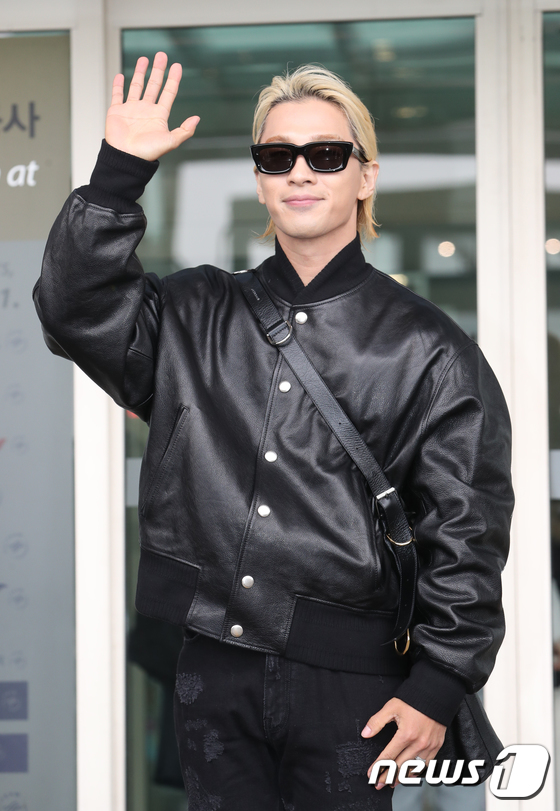 Taeyang, the fatal blonde handsome