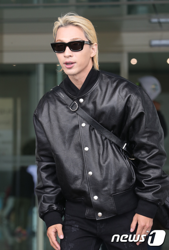 Taeyang, the fatal blonde handsome