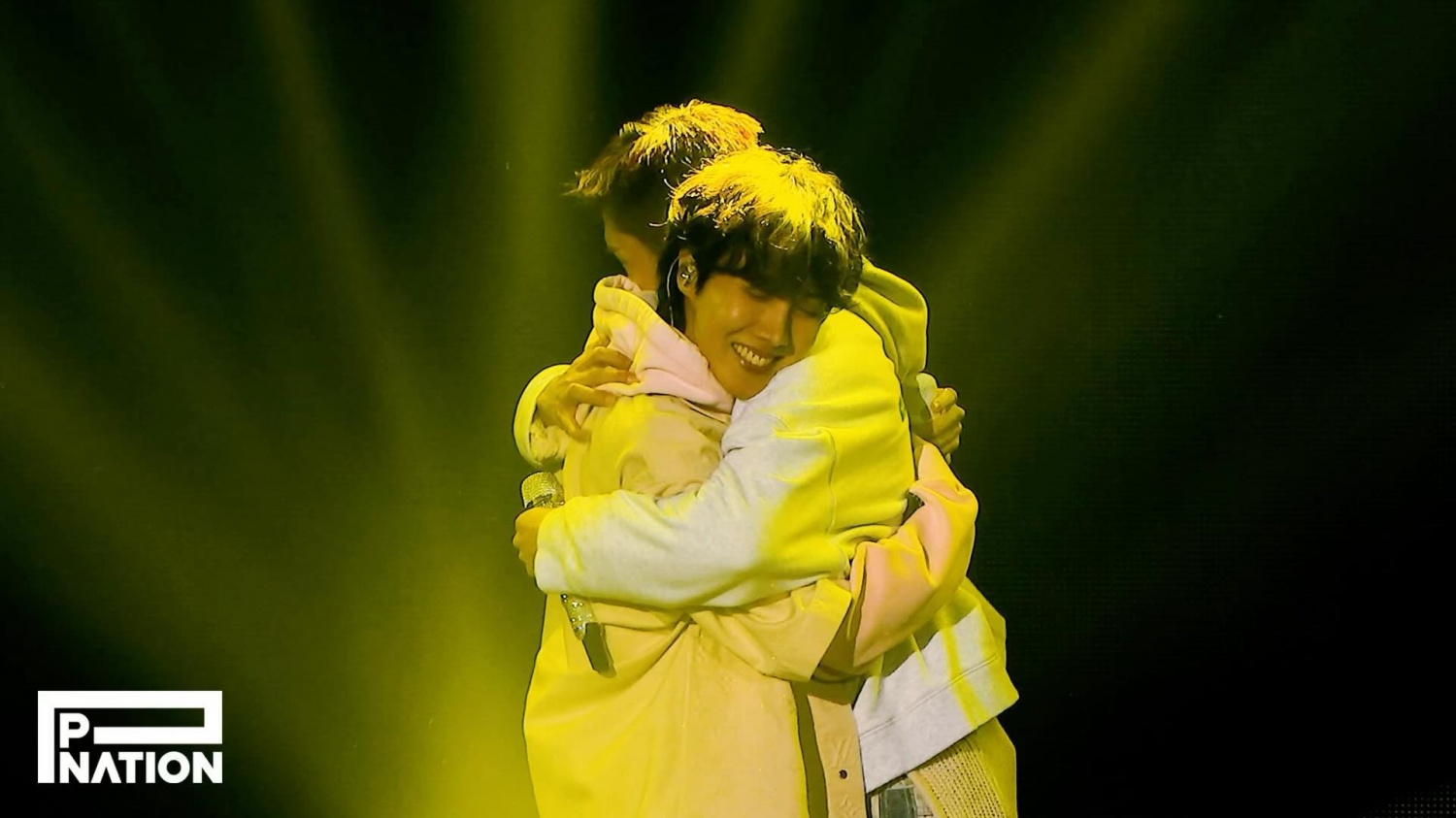 Crush Releases Concert Clips… A deep hug with J-Hope