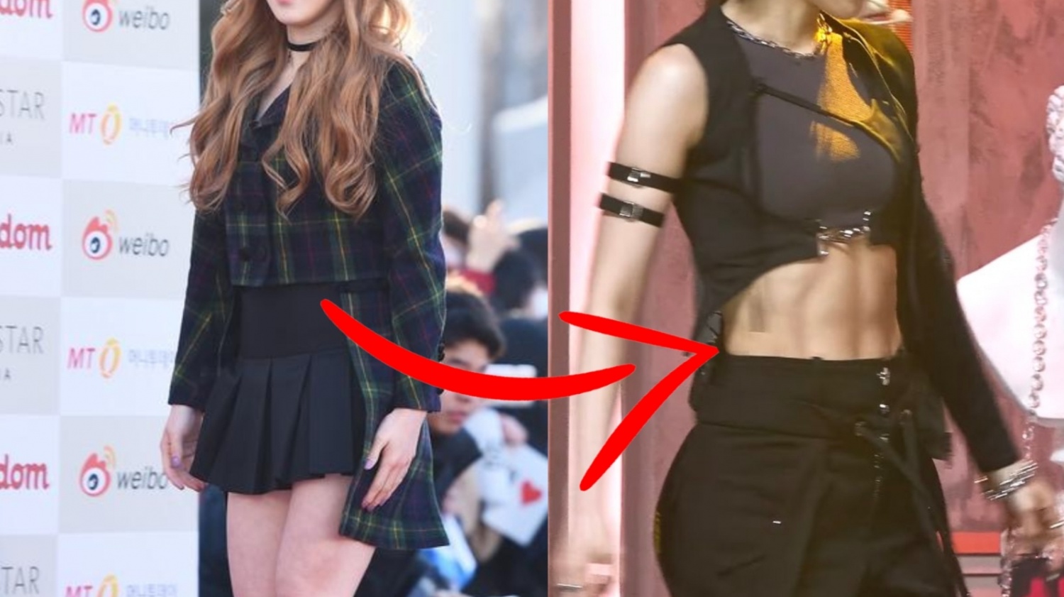 This idol used to be bullied for looking “fat” and is now praised for her abs