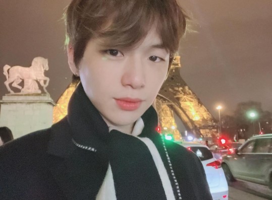 Kang Daniel, the coolness that lights up the streets of Paris at night
