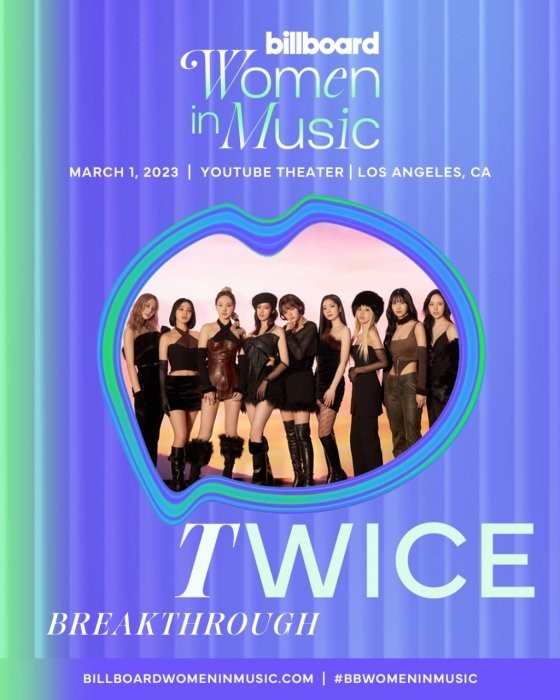TWICE Makes History As 1st Asian Female Group To Earn Billboard Women in Music's 'Breakthrough Award'
