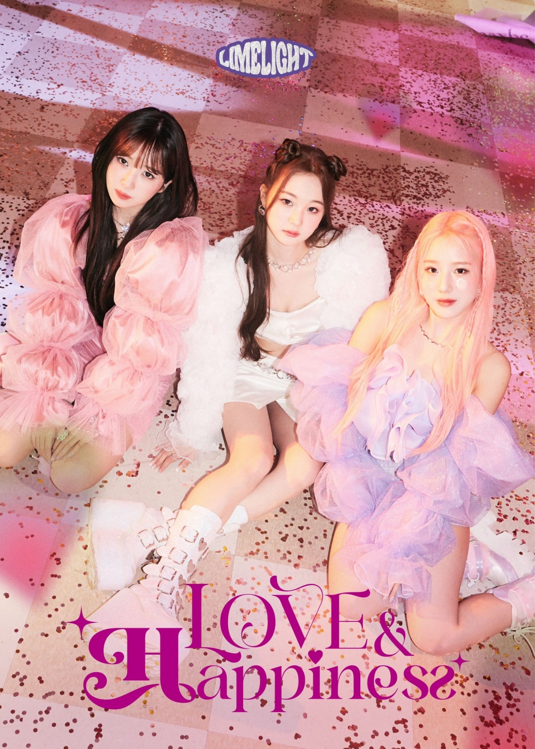 'Visual trio' LIMELIGHT makes a surprise debut on Valentine's Day... heart fluttering love song
