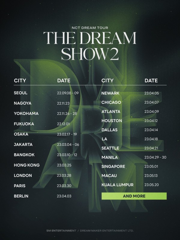 nct dream world tour 2019