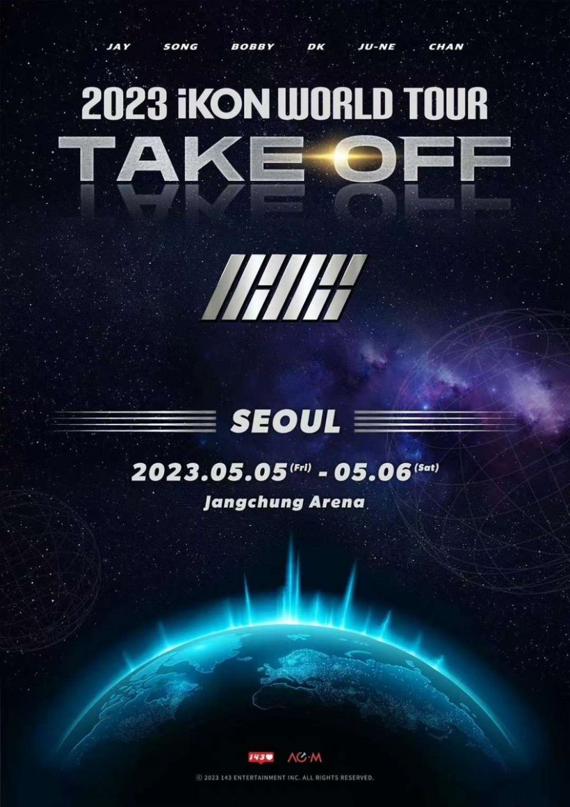 iKON Announces European Concert Stops for '2023 iKON WORLD TOUR TAKE