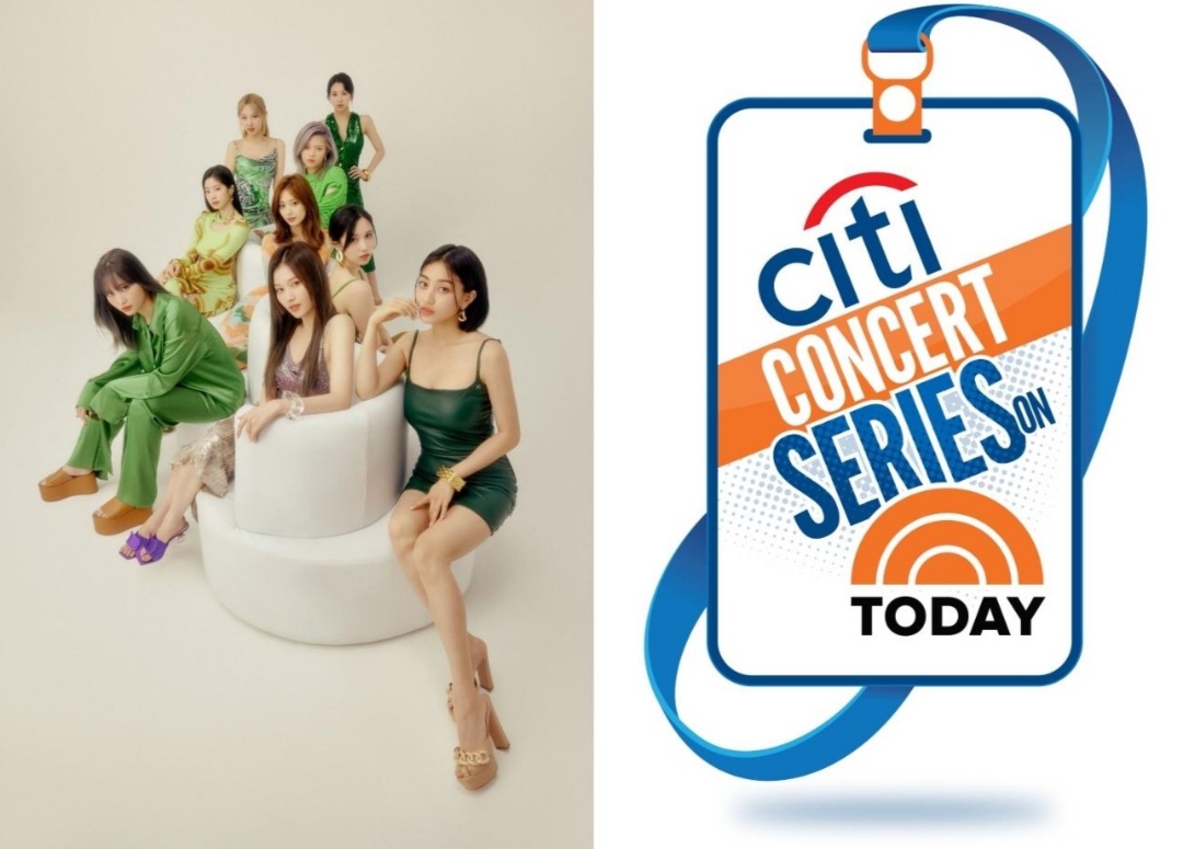 Twice Takes Over The TODAY Show Plaza For The Citi Concert Series