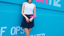 Choi Soo-young, beautiful legs revealed in a tennis skirt