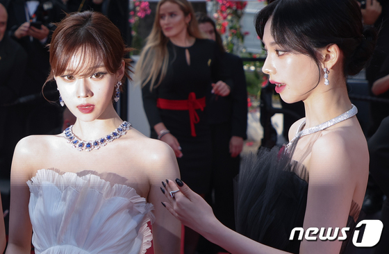 Aespa on the red carpet, 'It's jewelry that shines, it's people that shine'