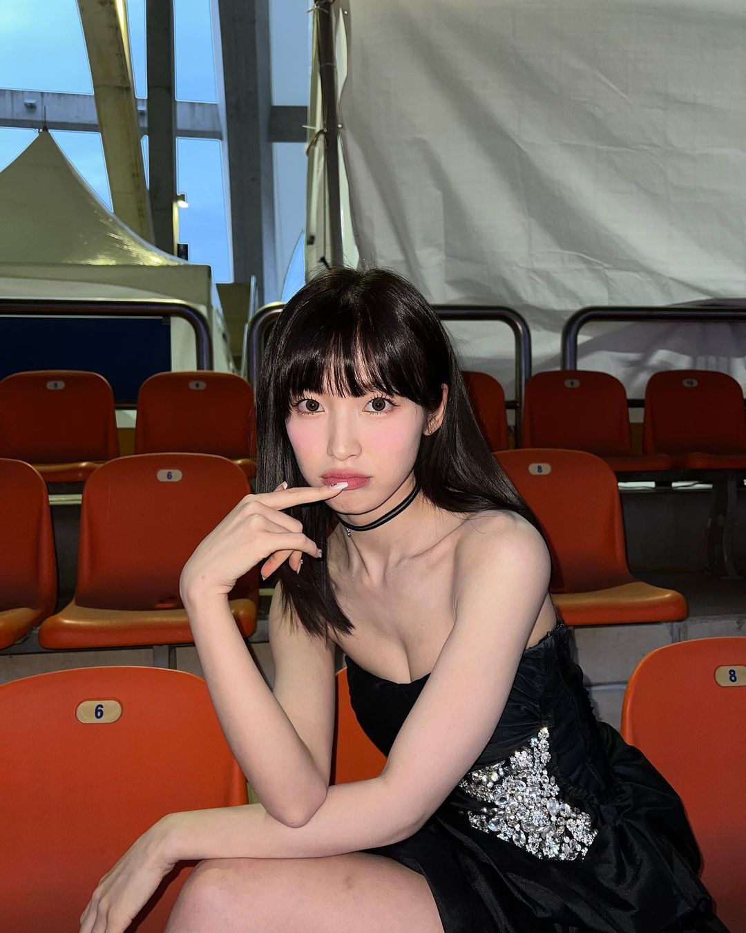 OH MY GIRL Arin, perfect visual captivating both innocence and sexy