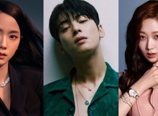 9 K-pop Idols Who Are High Jewelry Brands Ambassadors: Cha Eun Woo, Jisoo, More!