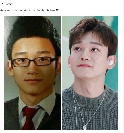 Chen from EXO