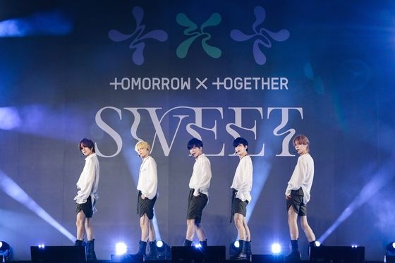 TOMORROW X TOGETHER 2nd Japanese regular album 'SWEET', Oricon Daily Album Ranking #1