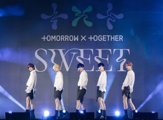 TOMORROW X TOGETHER 2nd Japanese regular album 'SWEET', Oricon Daily Album Ranking #1