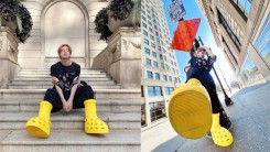 TXT Yeonjun's Eccentric Yellow Boots Has MOAs Confused: 'Bro became Mickey Mouse'