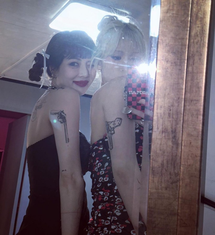 HyunA & Somi Collab? Stans Raise Brows on Their Matching Pistol Tattoo IG Snaps!