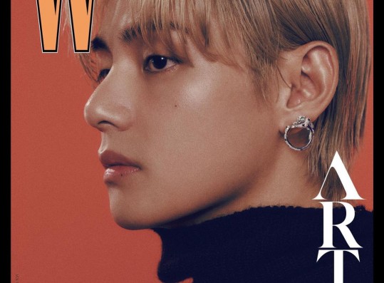 BTS V, who is about to make a full-scale solo debut, has many stories in his eyes