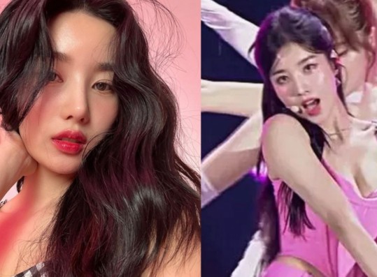 Kwon Eunbi Goes Viral Again, Impresses With S-Line Figure In Hot Pink Outfit