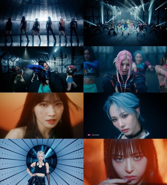 EVERGLOW, new song MV teaser released... Powerful energy 'Intensity'